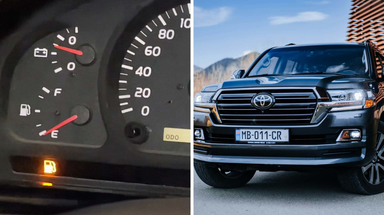 Think, Toyota, 'I Don’t Think That’ll Be an Issue': Toyota Driver’s Low Fuel Light Comes On. There’s No Gas Station In Sight. Why’s He So Chill?