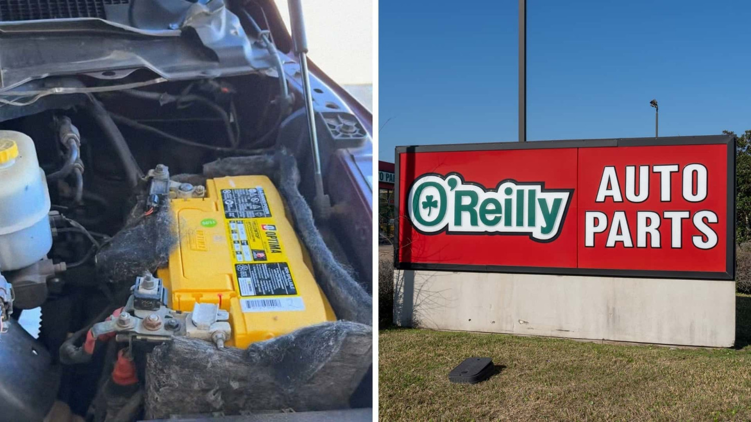 Battery, 'Said I Needed Professional Install': O'Reilly Customer Asks For Battery Install. Then A Worker Says It's Too Complicated