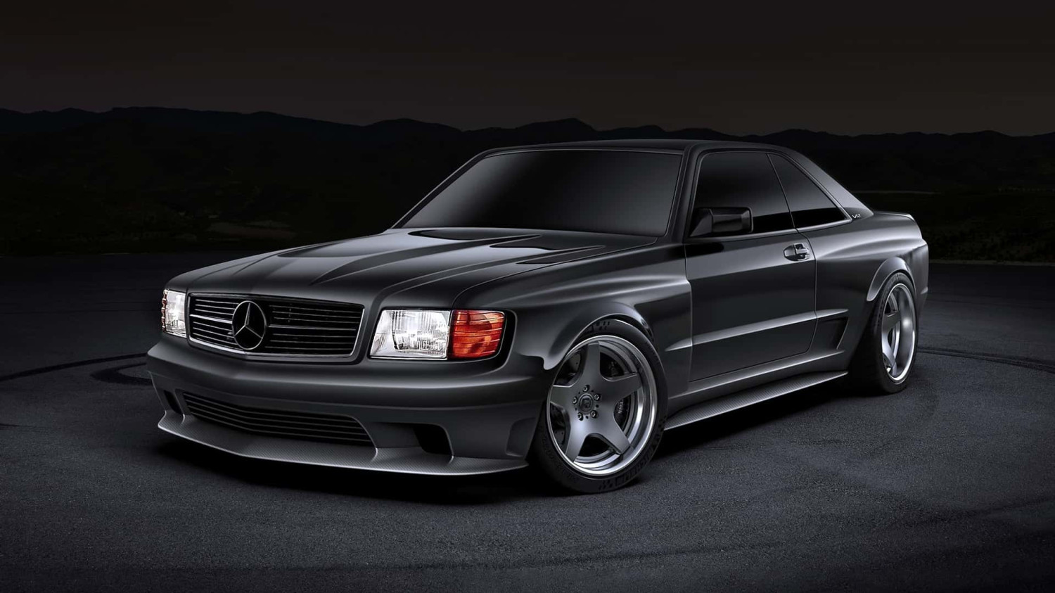 Este Mercedes-Benz clásico recibe una preparación V12