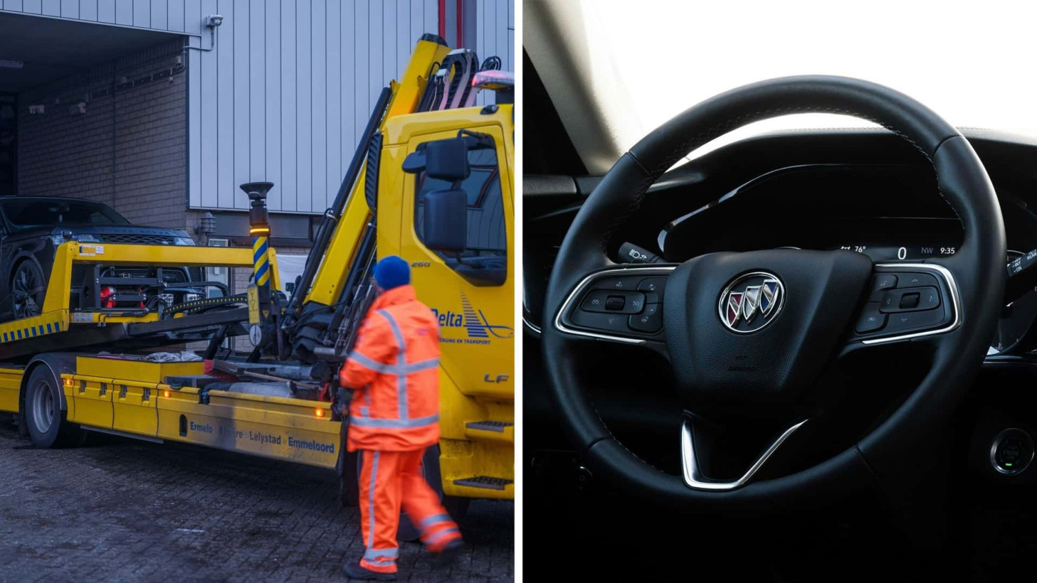 Buick, Florida Tow Truck Tries To Take Buick Parked Outside Old Navy. Then The Driver Takes Matters Into His Own Hands