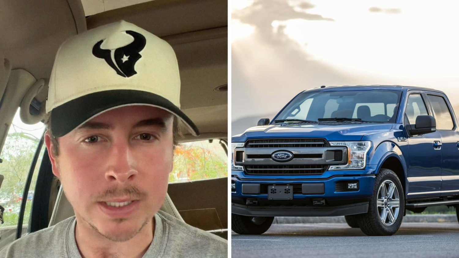 Cadillac, Ford, Texas Man Drives 1 Hour To Cadillac Dealer To Look At Ford F-150. Then He Crashes Out After Meeting The Salesman