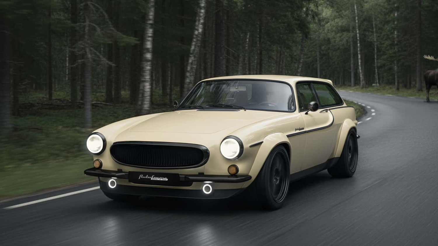 Este restomod del Volvo P1800 es simplemente perfecto