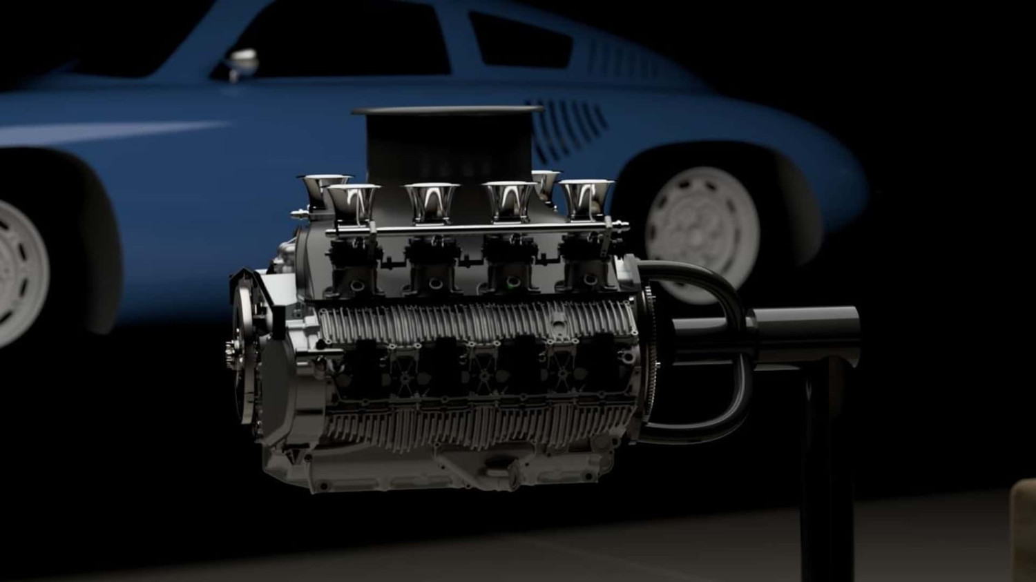 Alucina con este nuevo motor bóxer de 8 cilindros y refrigeración por aire