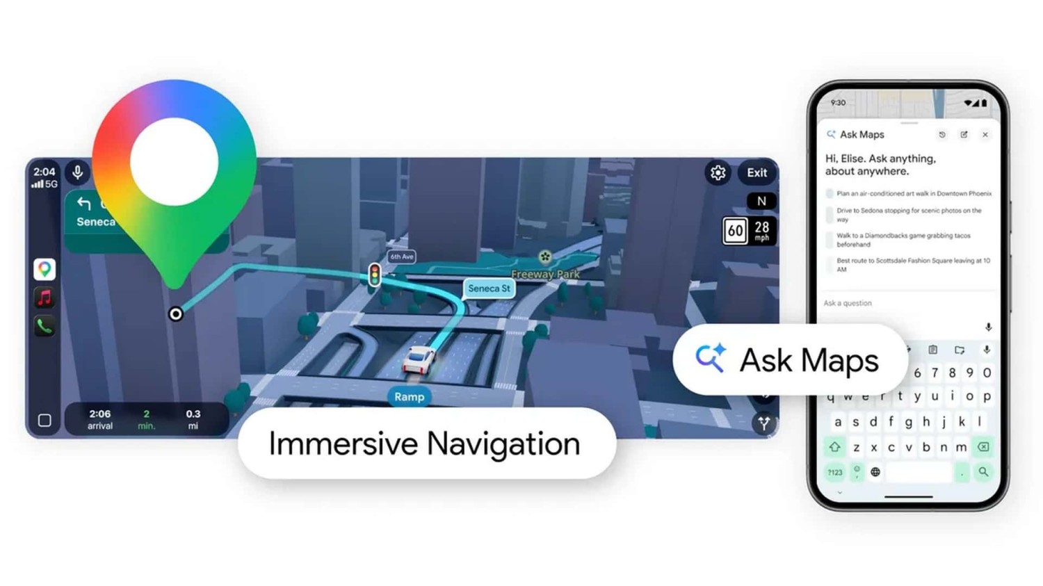 Google Maps va a recibir una gran actualización con mapas 3D inmersivos e IA