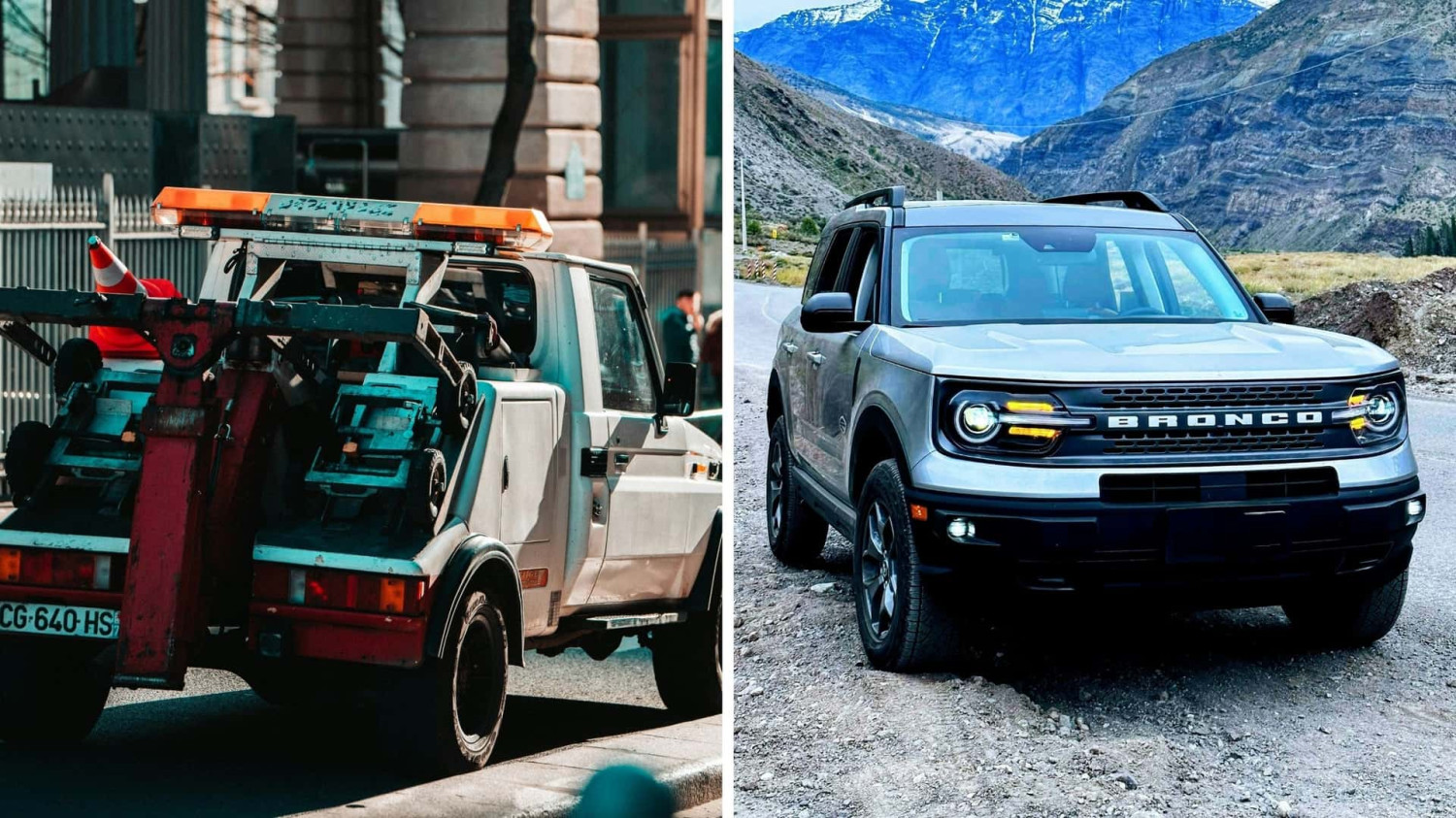 Man Sees Bronco Being Towed. The Driver Forgot One Crucial Step: ‘He’s Destroying That Car’