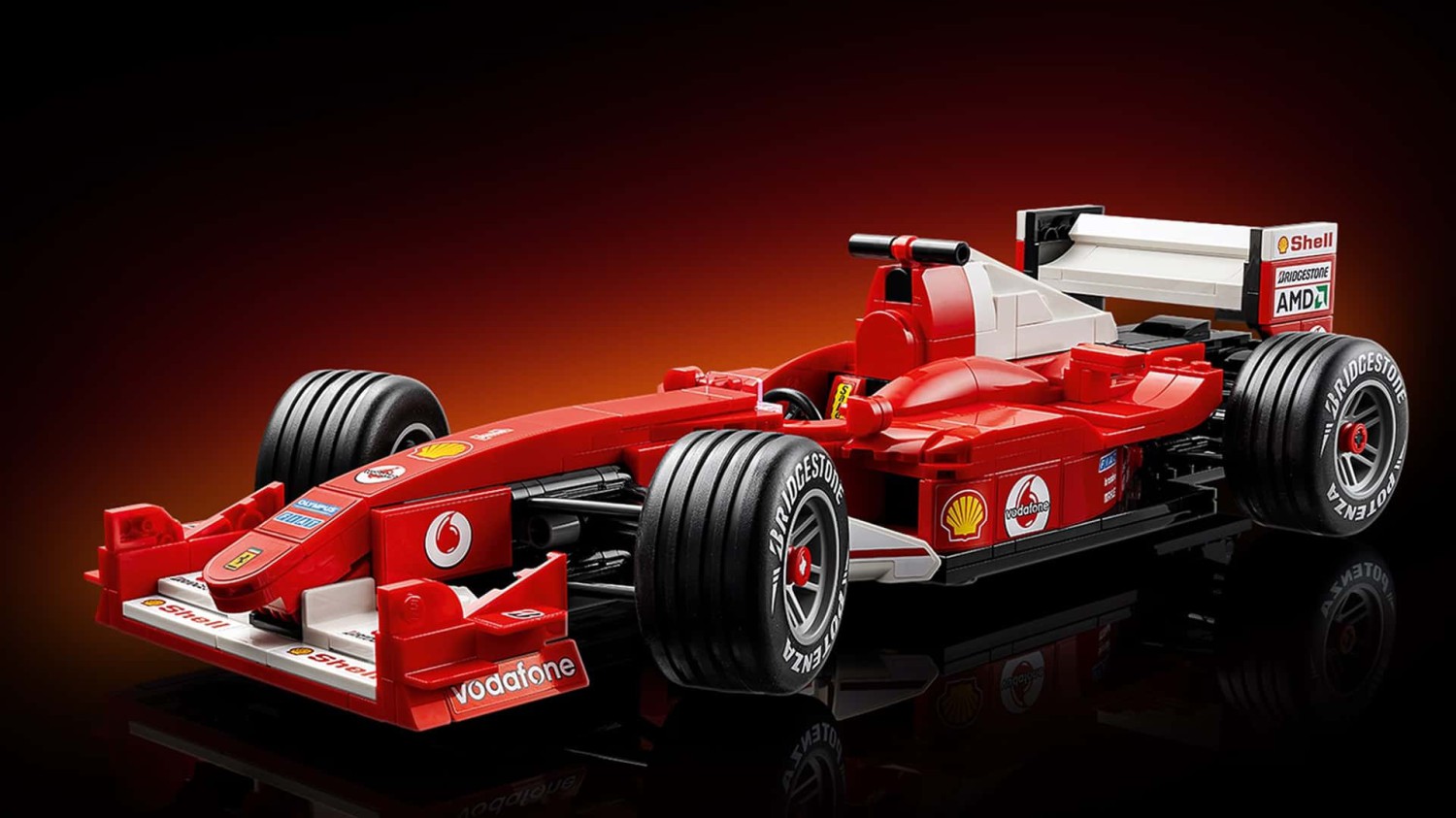 La Ferrari F2004 de Schumacher devient un Lego