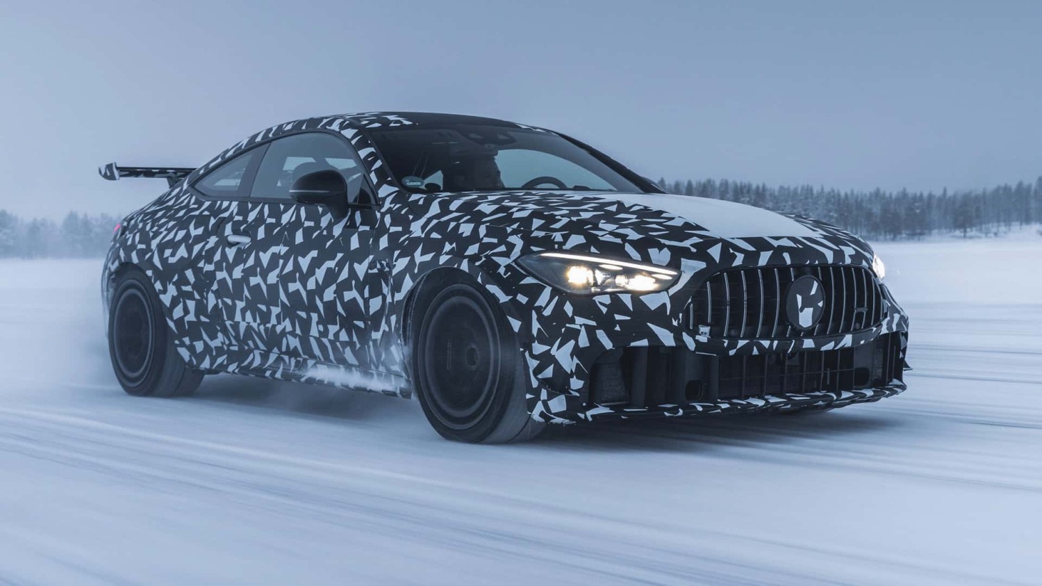 Voici la nouvelle Mercedes avec moteur V8