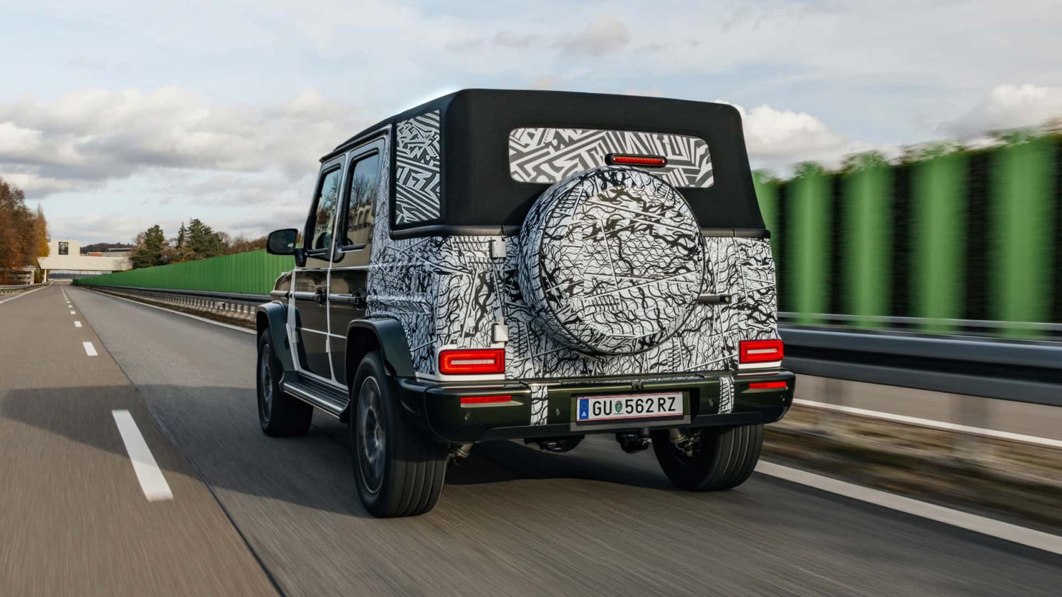 Mercedes zeigt neue Teaser des G-Klasse Cabriolet