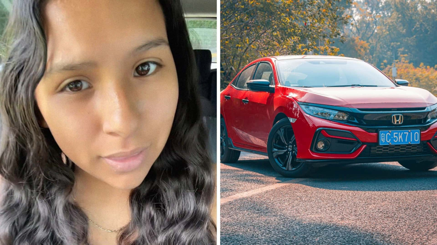 Honda, Honda Civic, 'Nothing Prepared Me for That:' Honda Civic Driver ‘Runs Over’ Curb. Then She Steps Out, Looks Down