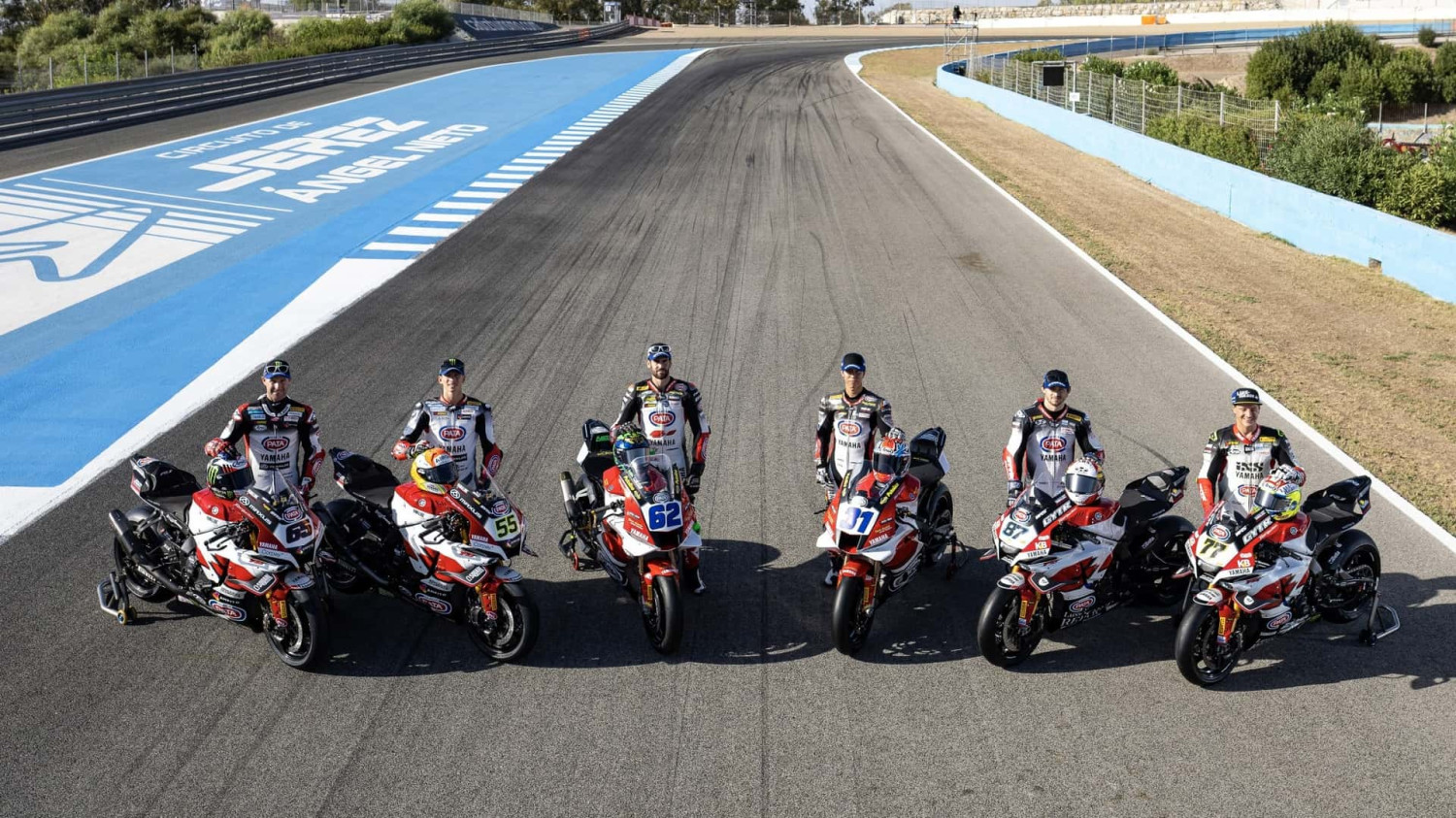 Yamaha, Livery WSBK Ulang Tahun ke-70 Yamaha Tampil Memukau