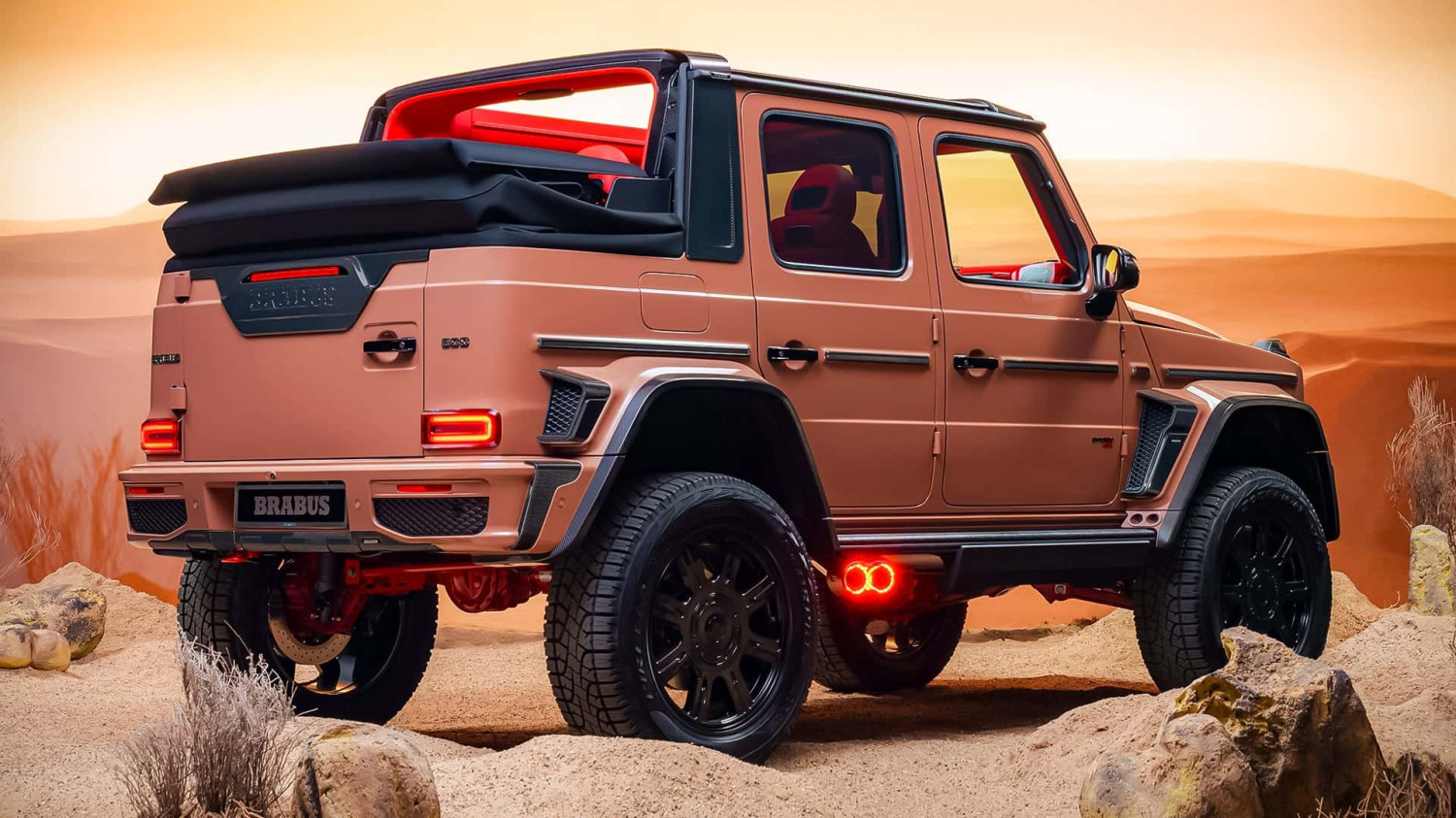 Brabus transforme la Classe G en cabriolet