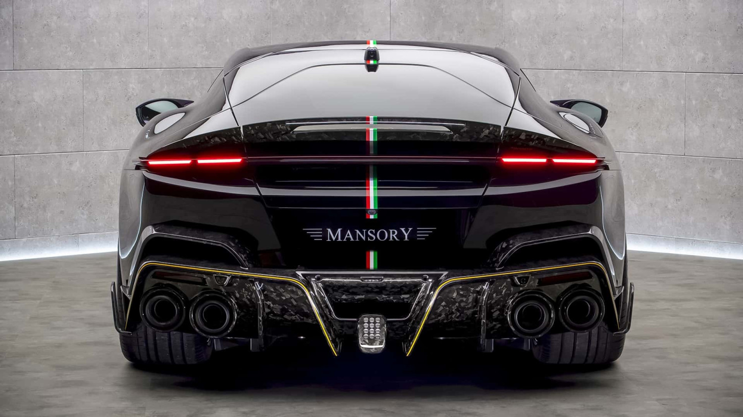 La Ferrari 12Cilindri perd son élégance en passant chez Mansory