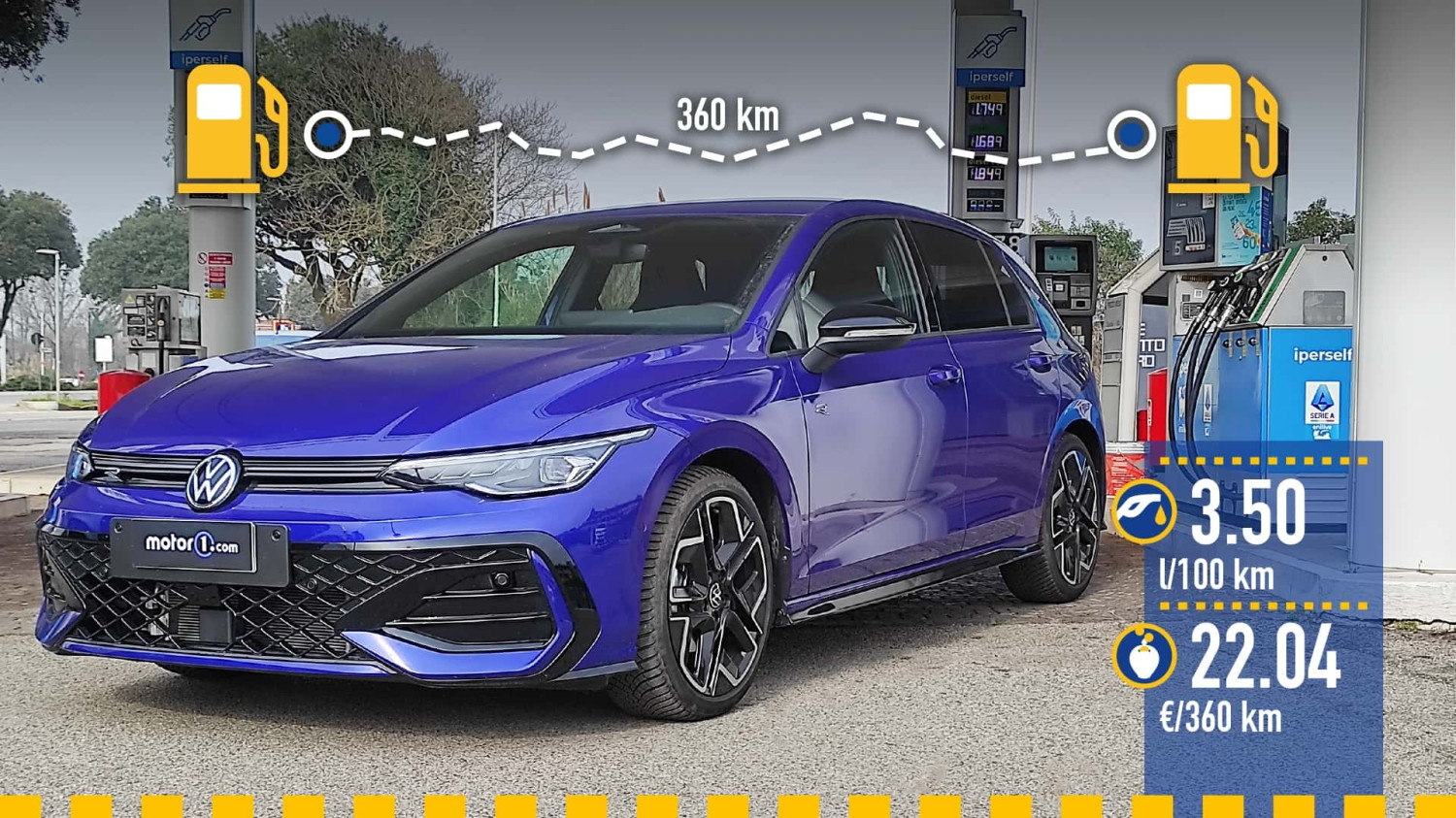 Volkswagen Golf diesel (2026), essai de consommation réelle