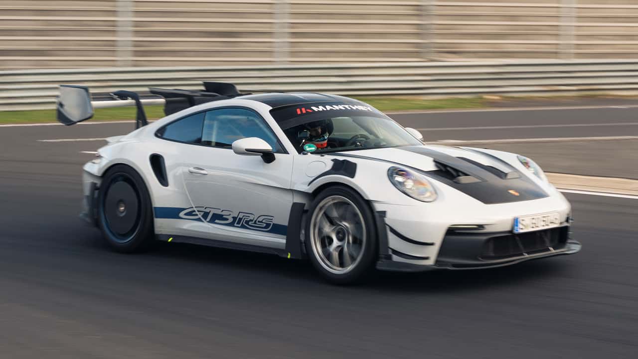 Une 911 GT3 RS équipée d'un kit Manthey se défoule sur le Nürburgring