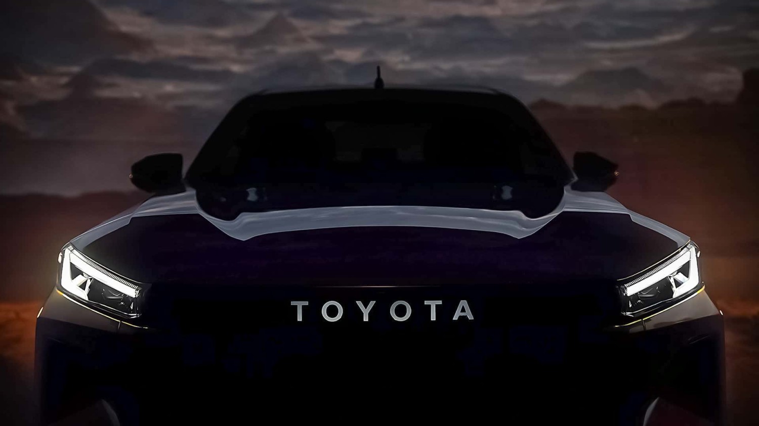 Neuer Toyota Hilux (2026) zeigt sich auf erstem Teaserbild