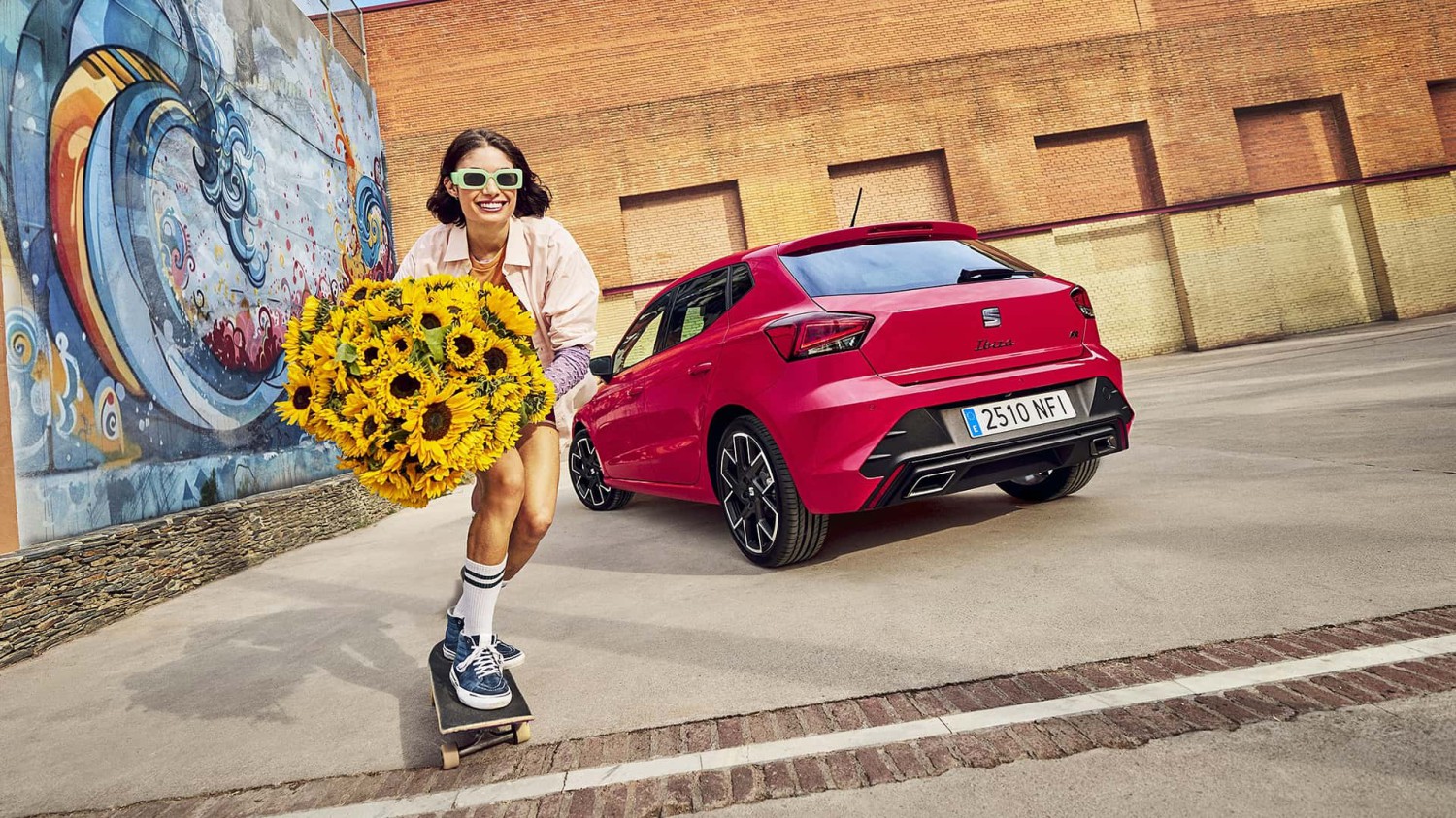 Les Seat Ibiza et Arona 2026 se parent de rouge et de jaune vifs