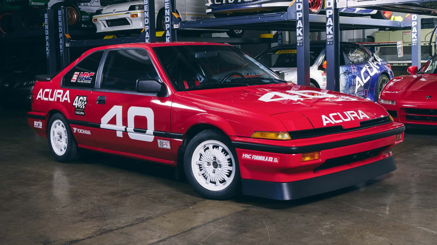 Acura fête ses 40 ans avec une Integra de course rétro