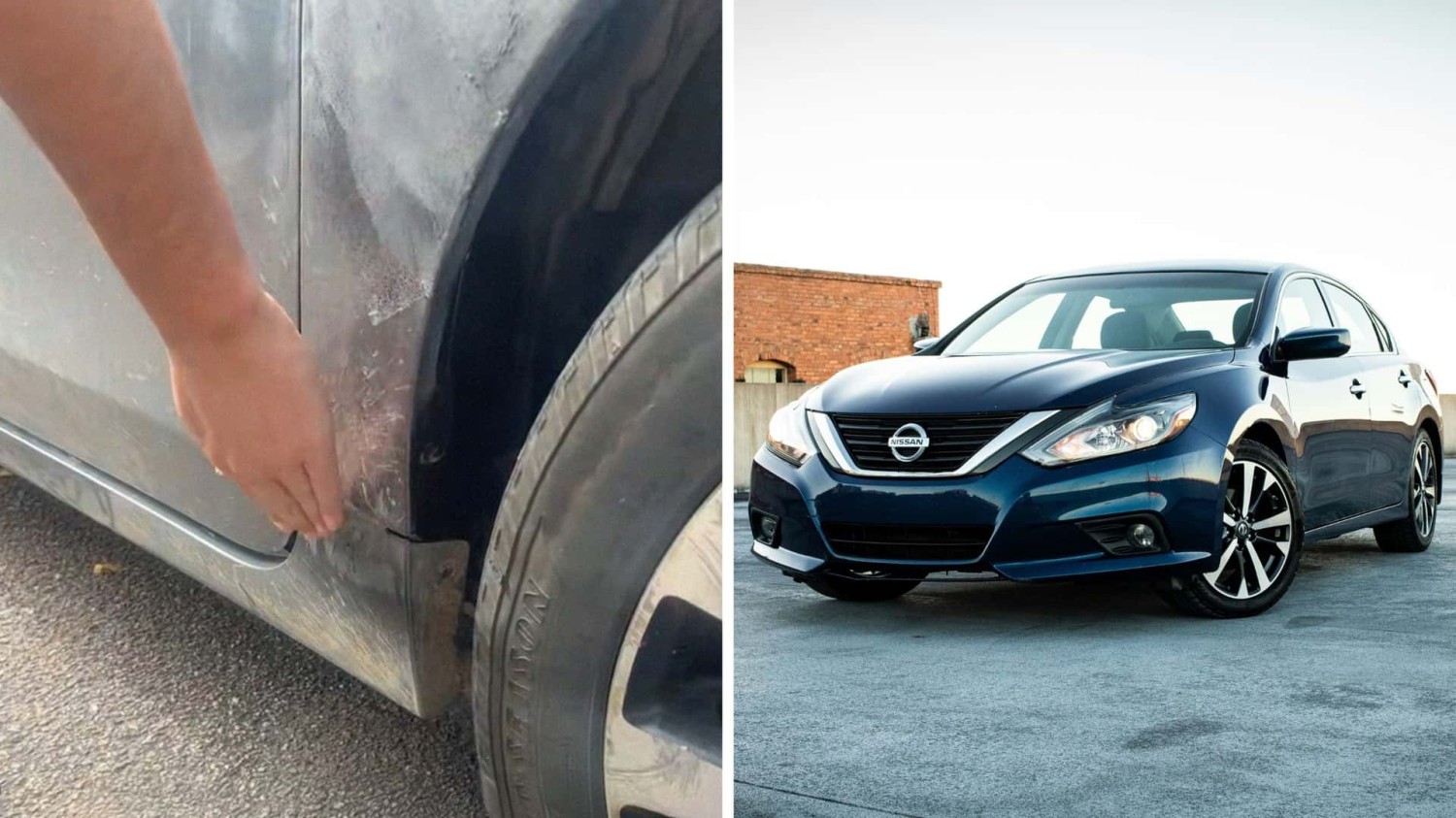 Man Works On Nissan Altima While Woman Is At Work. The Problem? He’s A Stranger And Didn’t Ask: 'Happened To Me At Walgreens!'