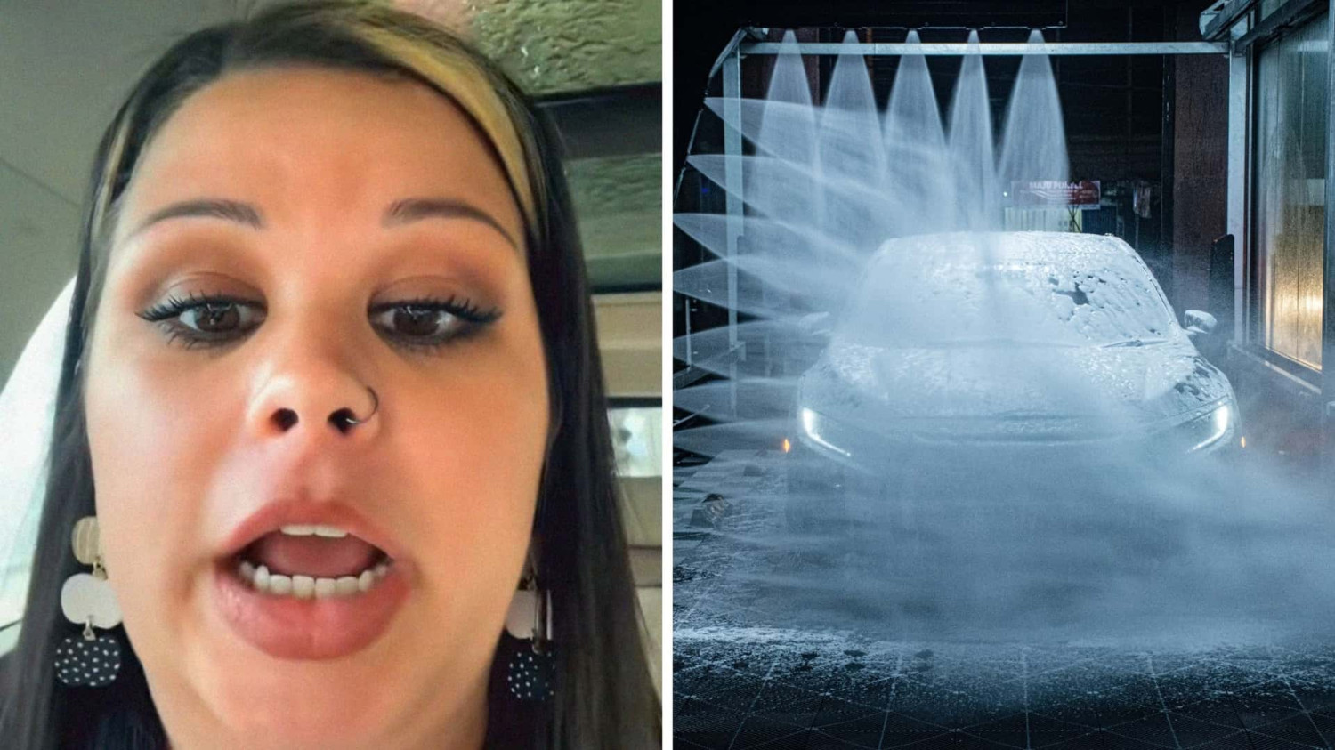 Customer Says She Hit 2 Cars After Car Wash Workers ‘Rammed’ Them In the Tunnel. Who Pays For the Damage?