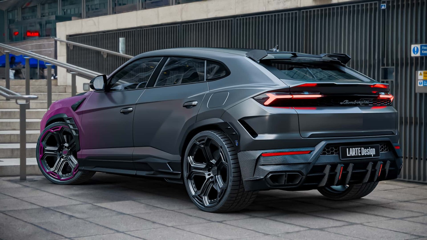 Larte présente un kit détonant pour le Lamborghini Urus SE