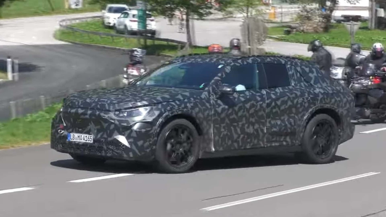 Mercedes-AMG's First Bespoke SUV Spied With Deceiving Camo