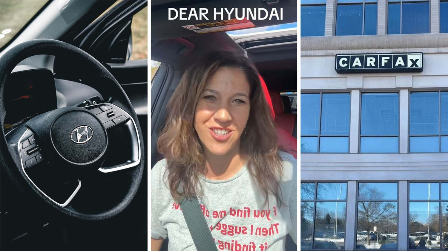 Hyundai, 'Tell Me What It Means:' Woman Reviews CarFax on a Hyundai. Then A Mysterious 'Inspection' Report Catches Her Eye