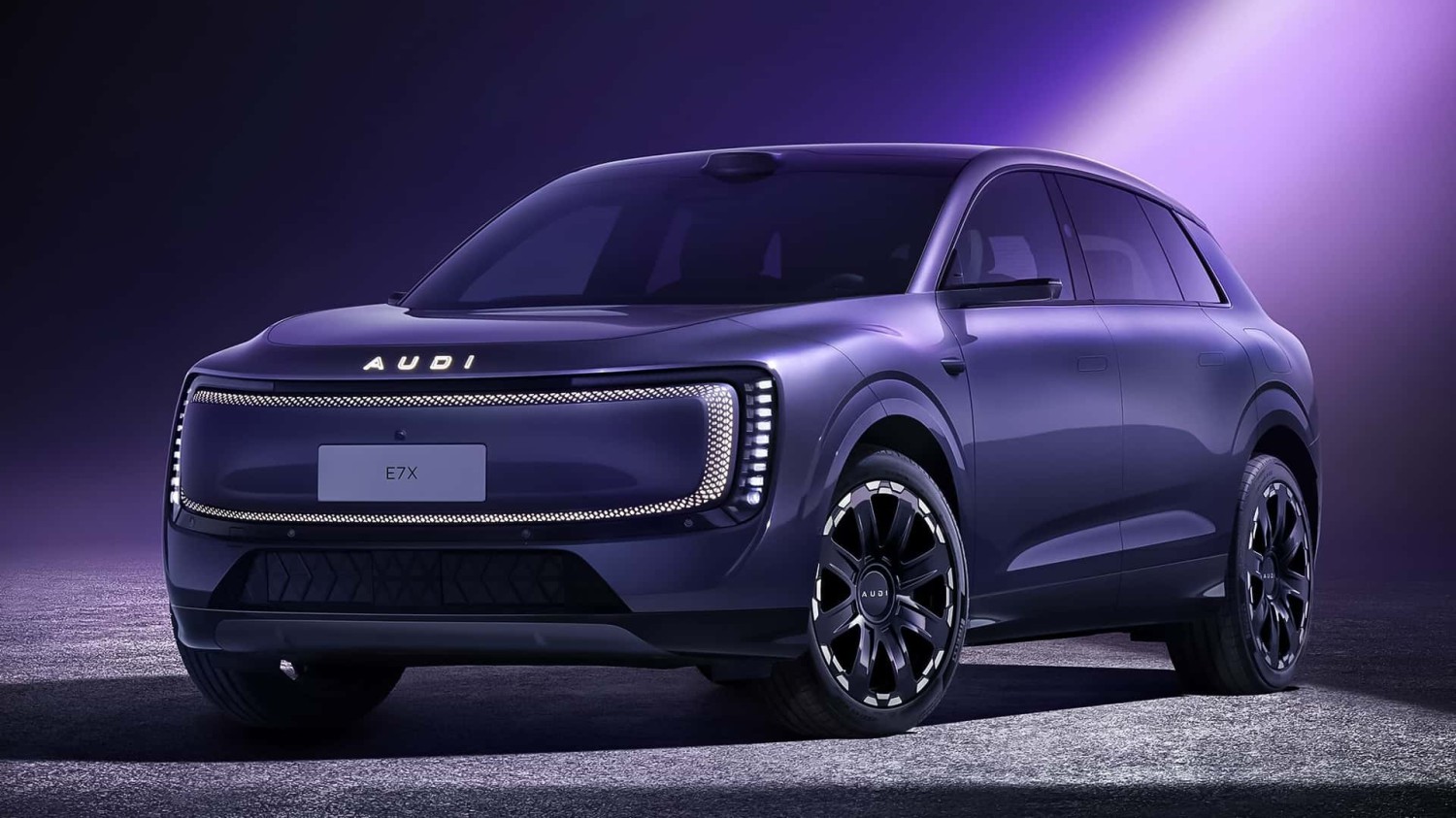El próximo AUDI para China se llama E7X