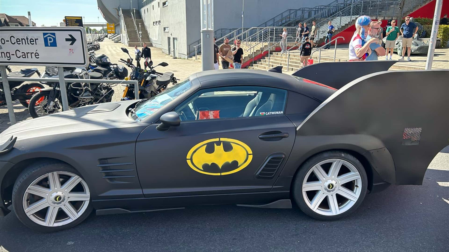 Esta loca transformación del Batmóvil nos sorprende en Nürburgring