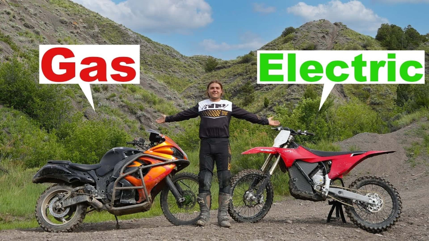 Dapatkah Suzuki Hayabusa Kalahkan Stark Varg Menaiki Tanjakan?