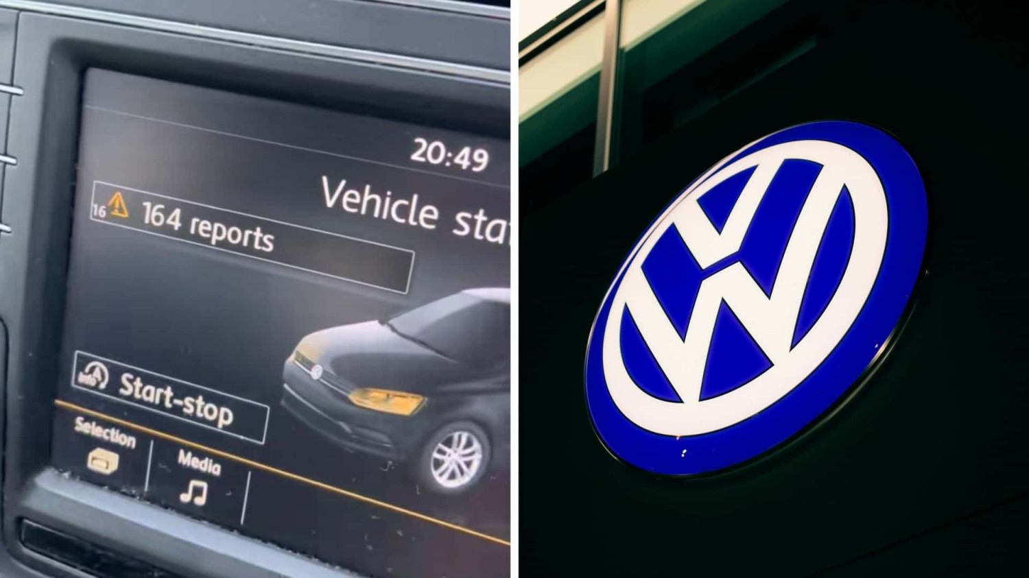 Volkswagen, 'Uh Oh:' Woman Sits In Her Volkswagen. Then She Sees It’s Made 164 Vehicle Reports for Her