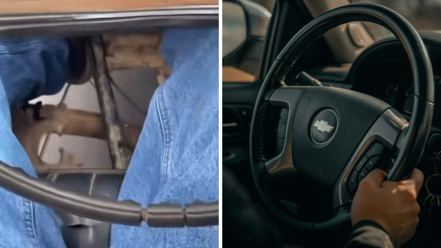 'You Can Apply the Flintstone Brakes': Man Buys Used Chevrolet. Then He Spots a Giant Hole