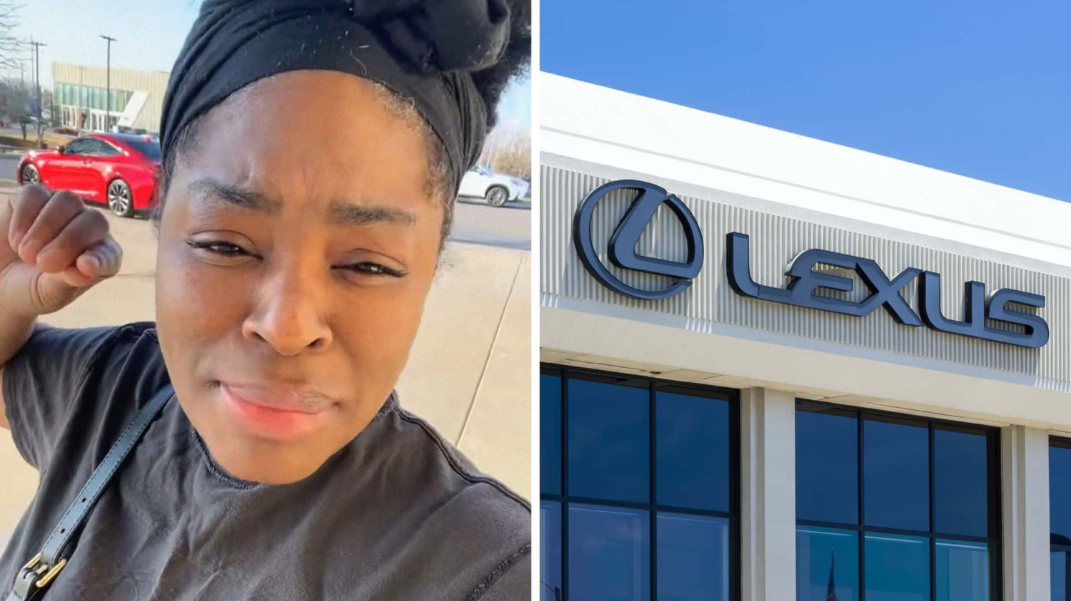 Lexus, Woman’s Fed Up With Jiffy Lube And Take 5. So She Goes To Her Lexus Dealership For Service