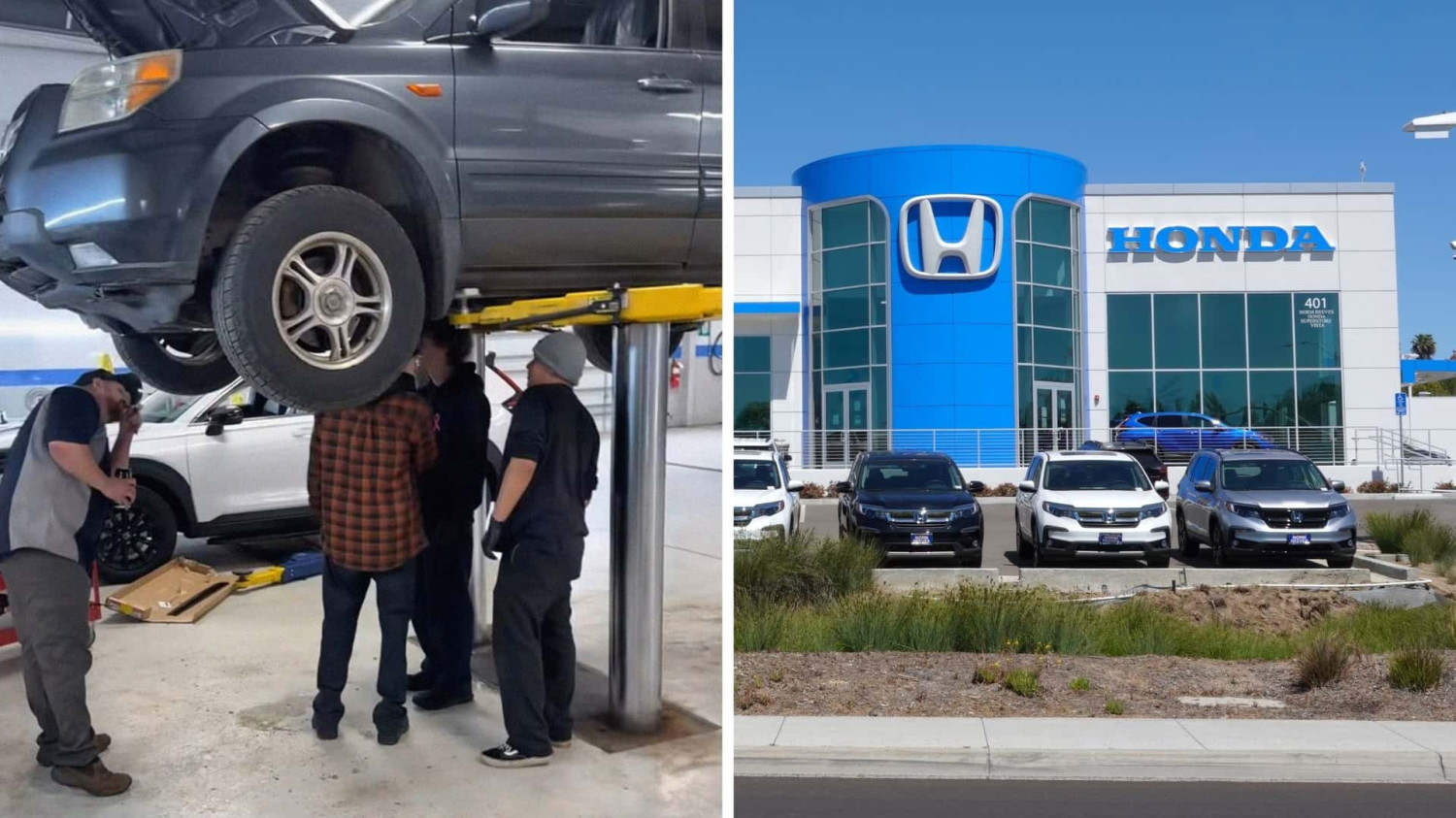 Honda, Honda Pilot, Mechanic Puts Honda Pilot On Lift. Then He Gives The Universal Signal That The Problem Is Much, Much Worse: ‘You Ain’t Lying’