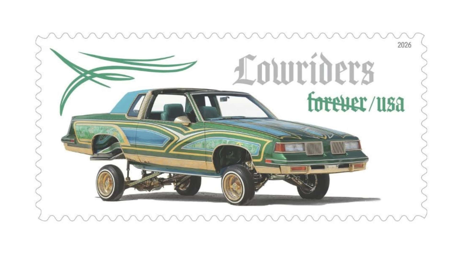 These New Lowrider Stamps From The US Postal Service Rule