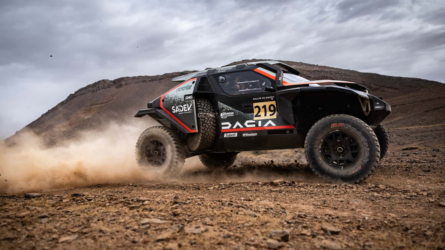 Dacia, Dacia et Sébastien Loeb triomphent dans le désert marocain
