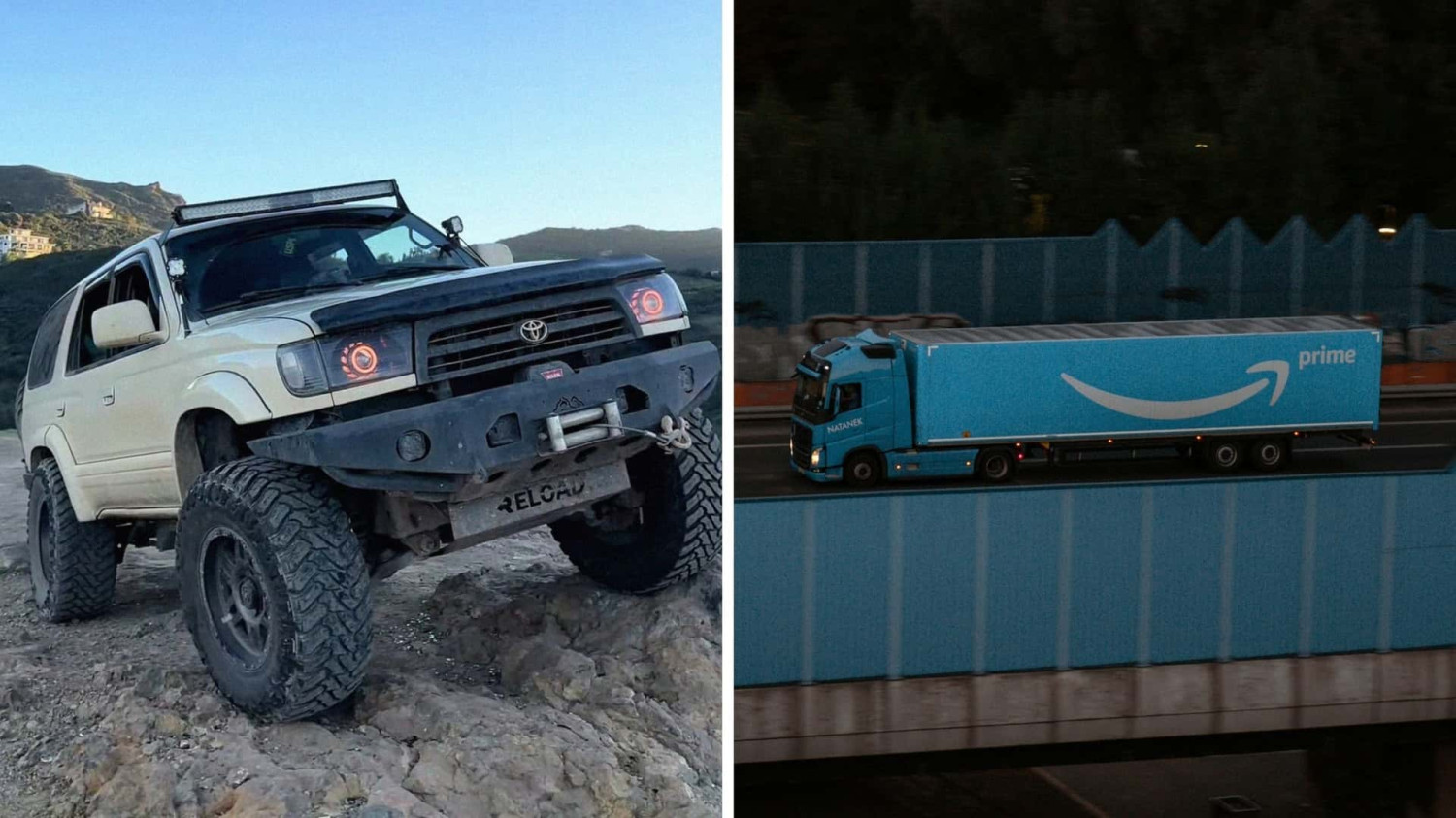 Toyota, Toyota 4Runner, Toyota 4runner Driver Spots Amazon Truck Broken Down On The Side Of a Colorado Road. Then He Does Something Shocking