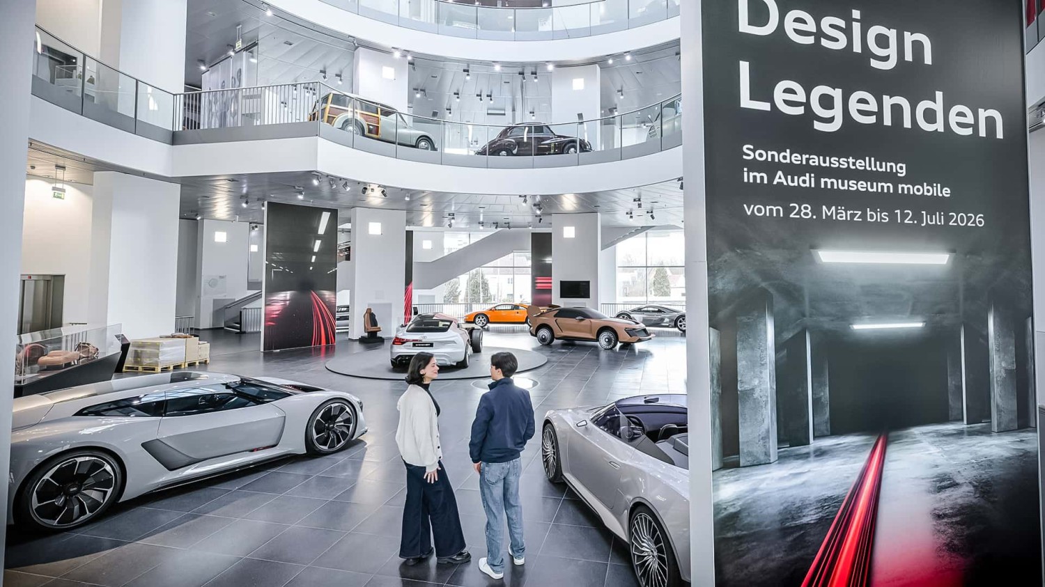 Le musée Audi d'Ingolstadt expose des légendes du design