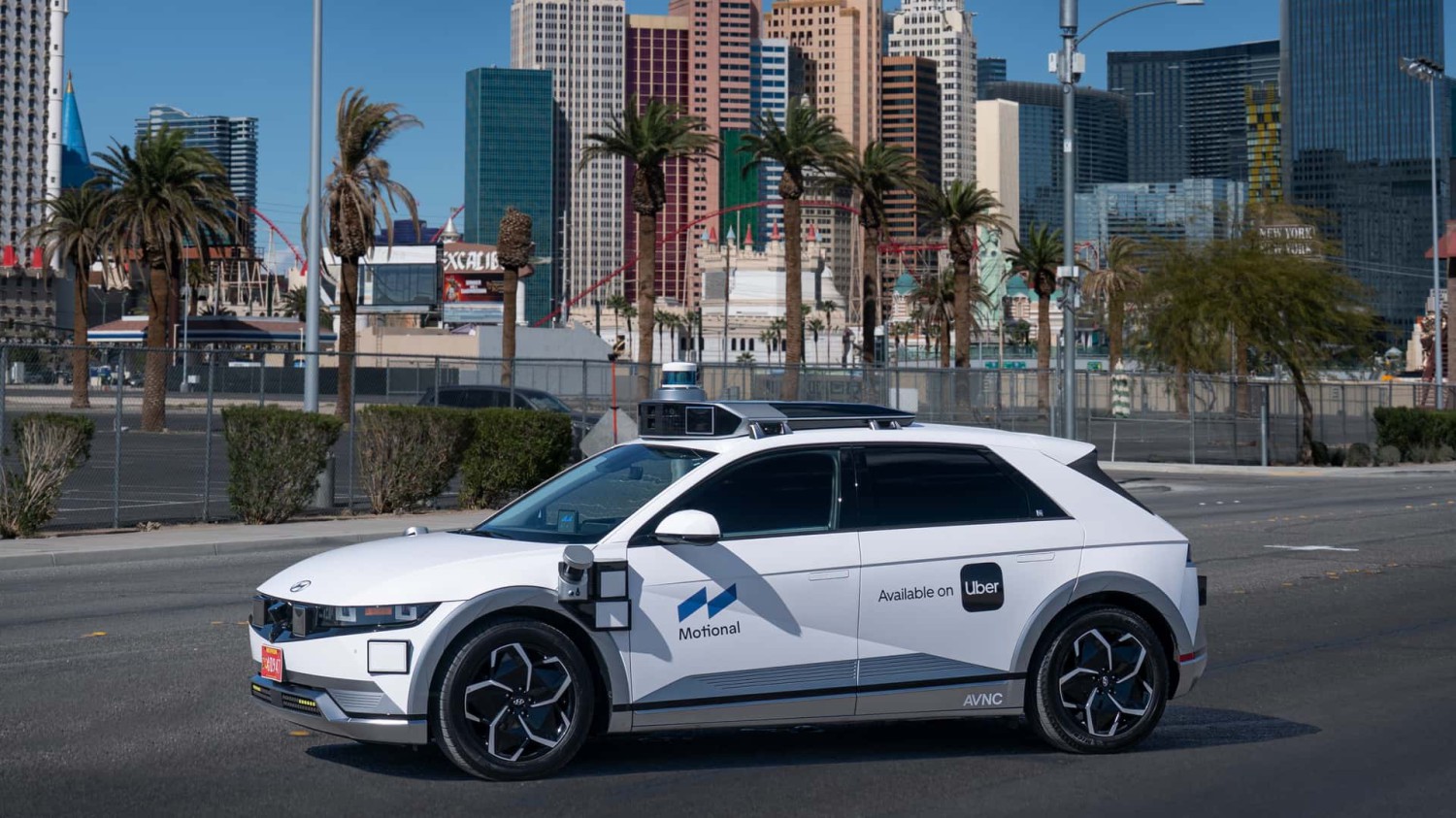 Les robotaxis Hyundai Ioniq 5 débarquent dans les rues de Las  Vegas