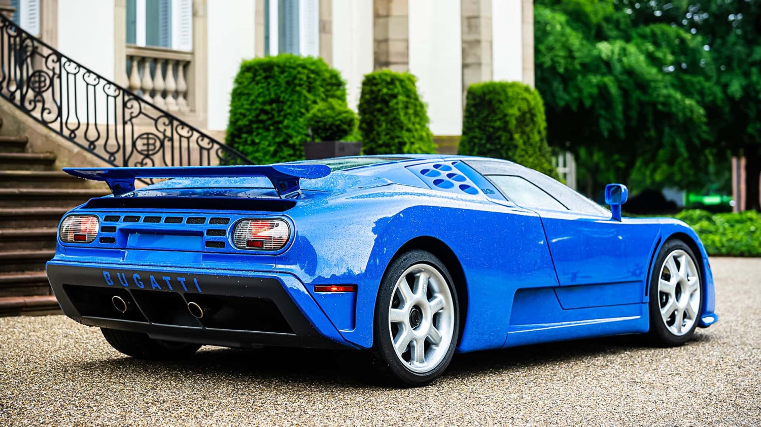 Bugatti EB110 America authentification et histoire unique