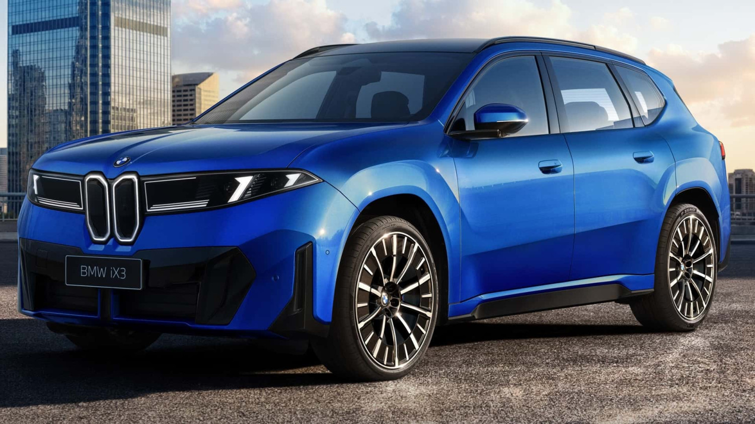 Le nouveau BMW iX3 chinois abandonne les poignées de porte escamotables