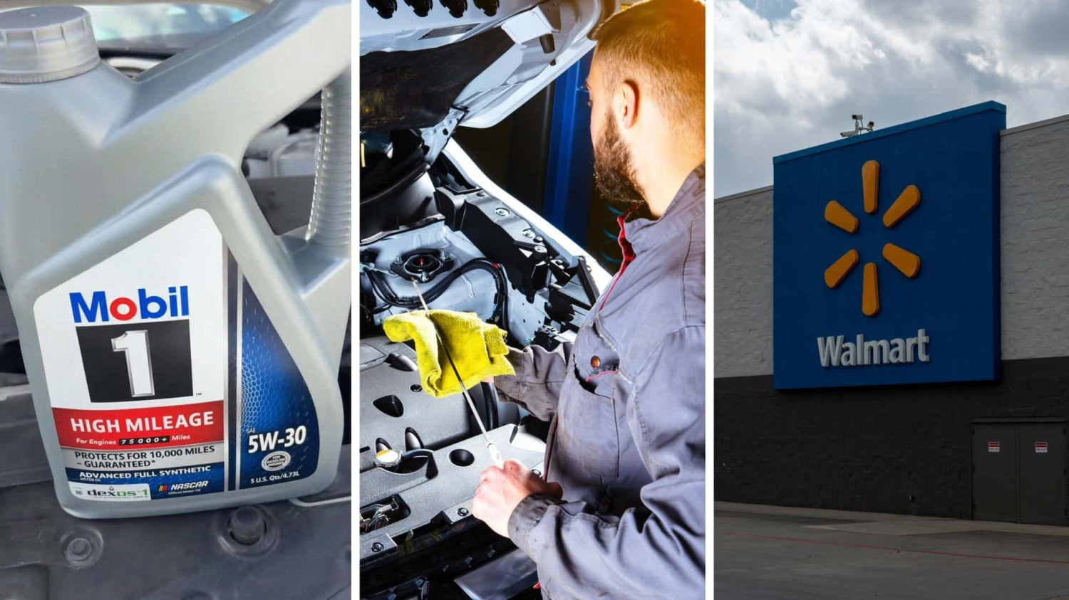 'Super Tech, Amazon, And Kirkland': Man Goes To Walmart. Then He Looks At Mobil 1 Oil And Has A Change Of Heart