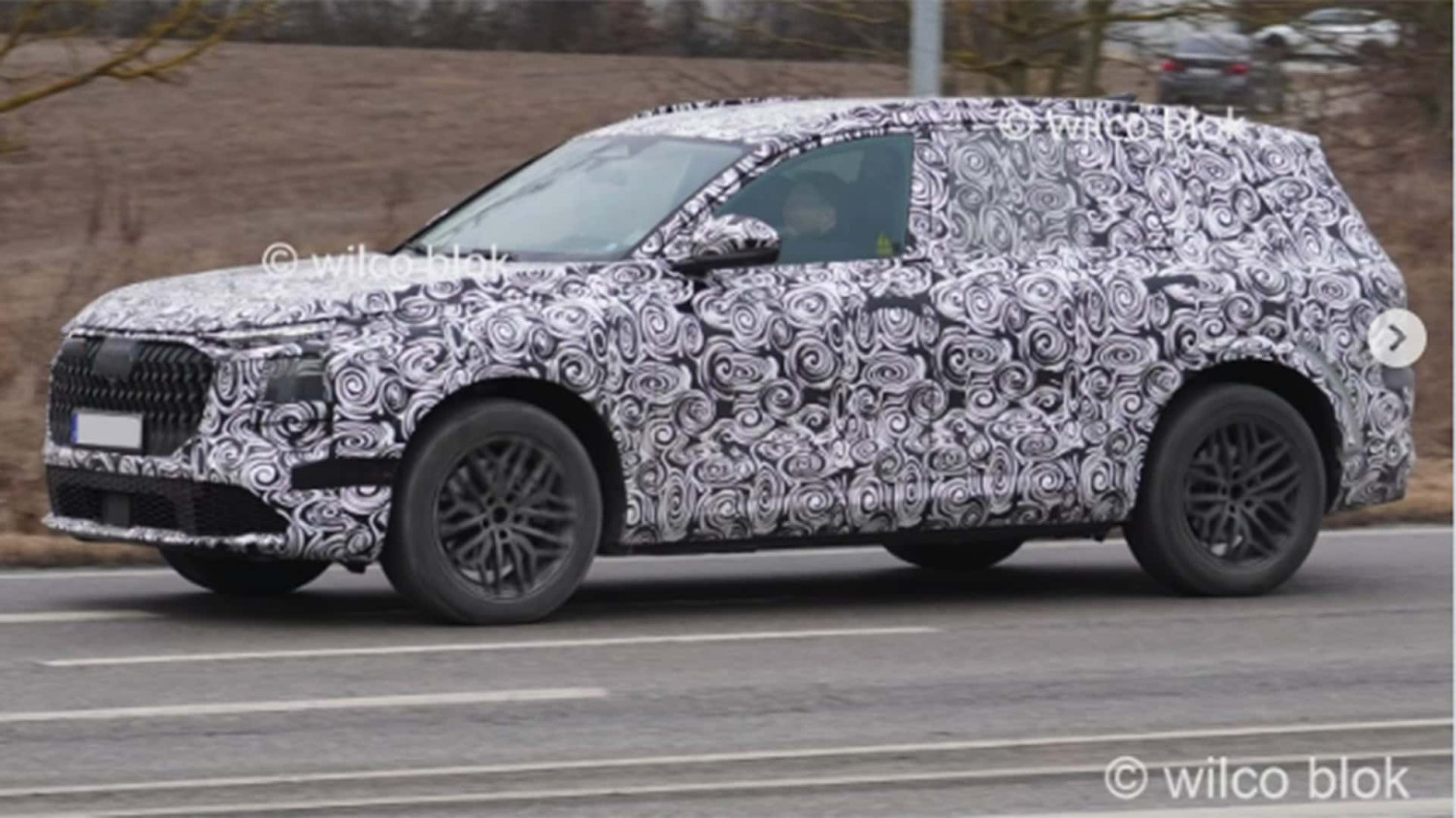 Nouvel Audi Q7, photos espion du SUV à Ingolstadt