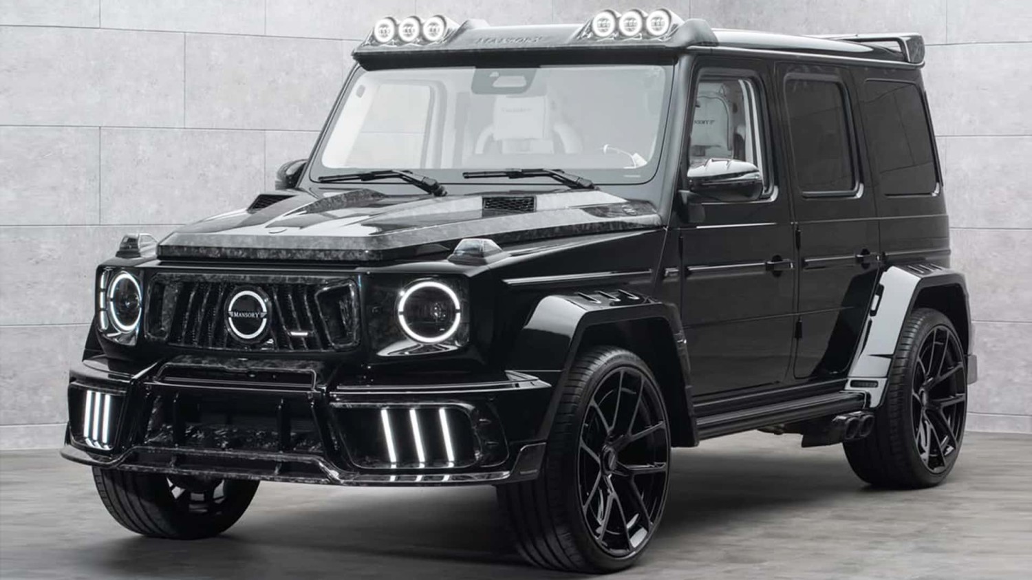 Le Mercedes Classe G repousse encore les limites, mais cette fois-ci avec Mansory.