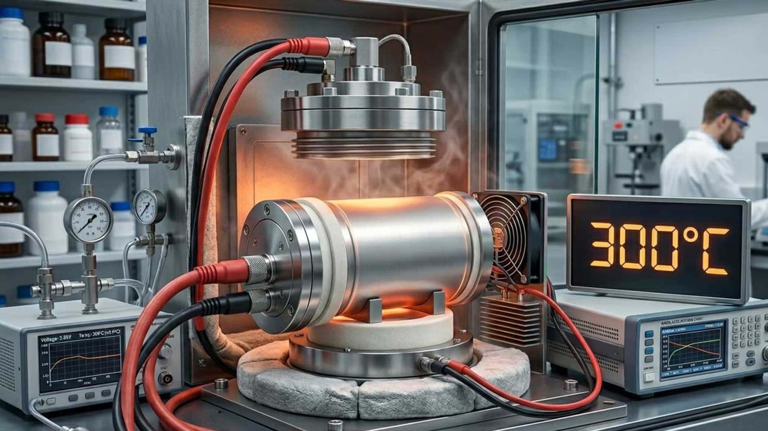 Record pour cette batterie au sodium : jusqu’à 300 °C sans incendie