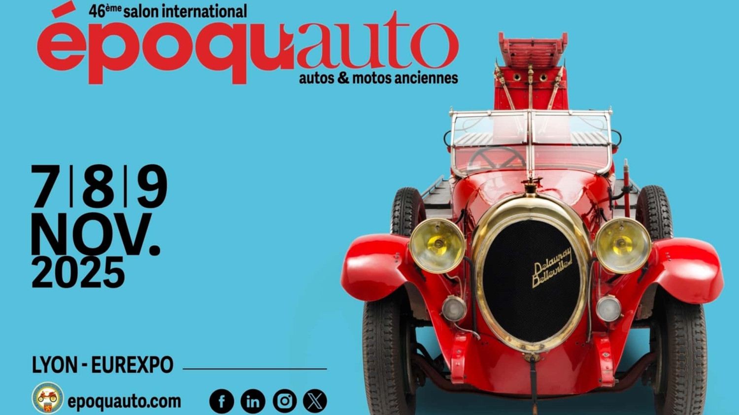 Epoqu’Auto 2025 : la passion mécanique à l’honneur à Lyon