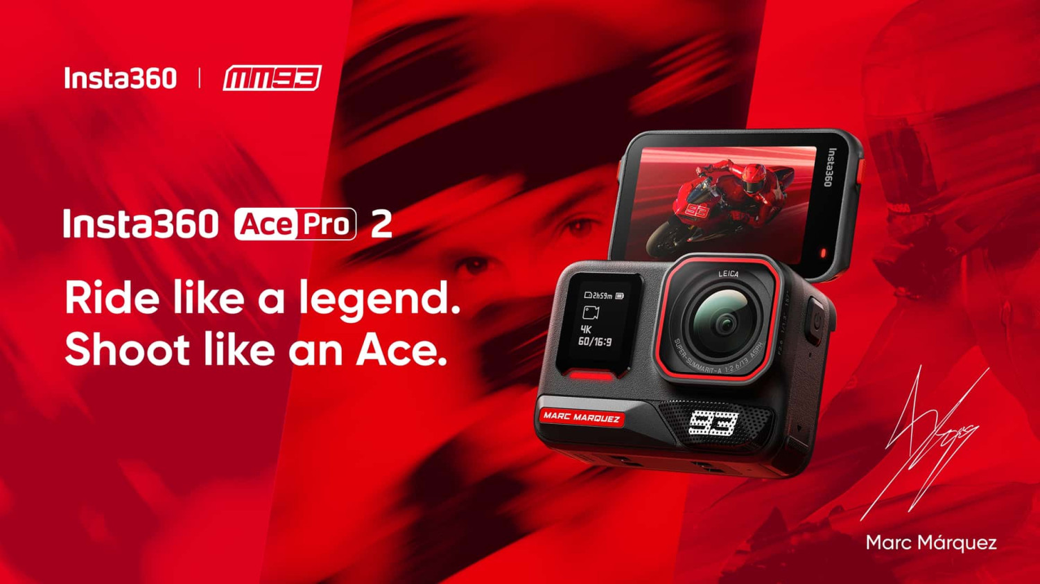 Marc Marquez, Marquez, Kamera Aksi Marc Marquez Insta360 Edisi Terbatas Telah Dirilis