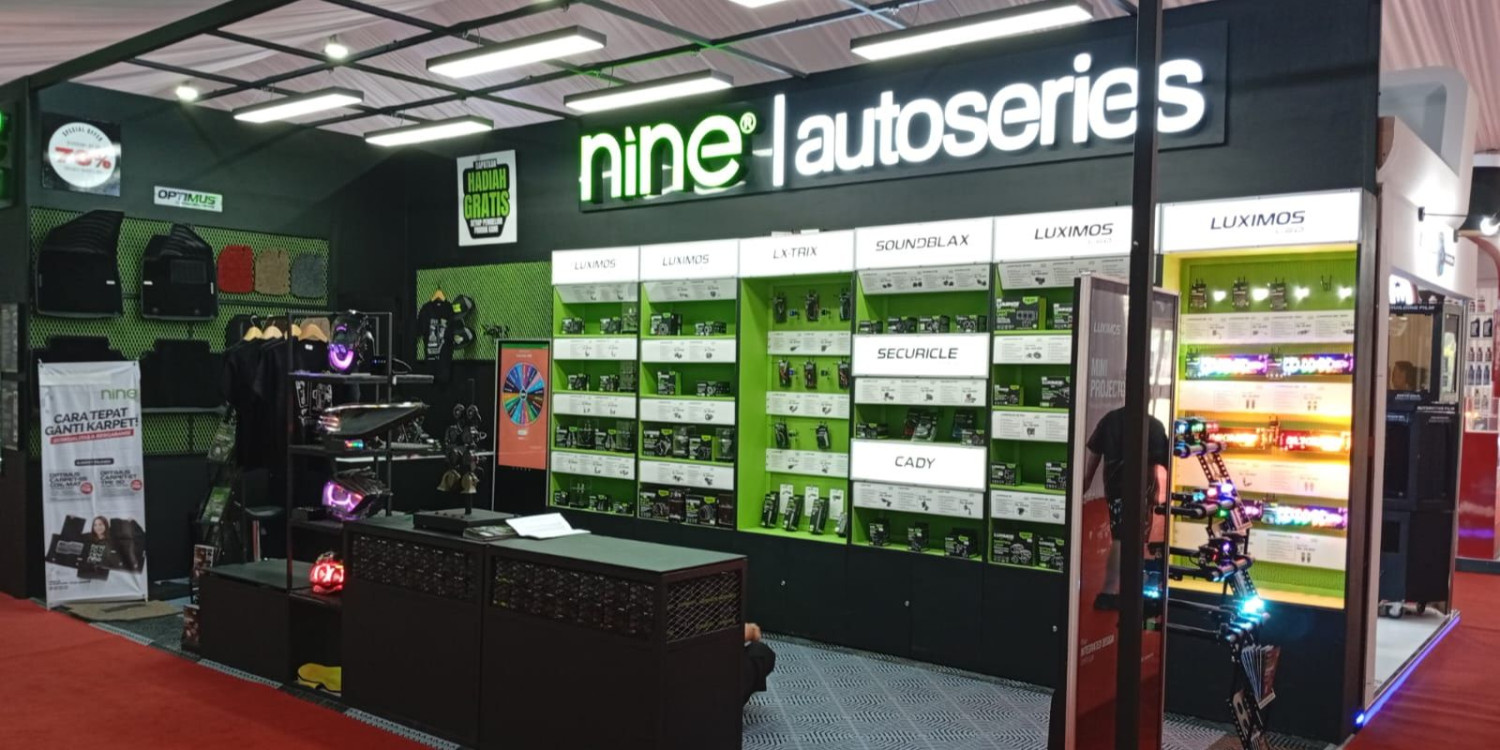 Bukan Cuma Lampu, Nine Autoseries Bawa Inovasi Karpet Mobil Anti-Bakteri ke GIIAS 2025
