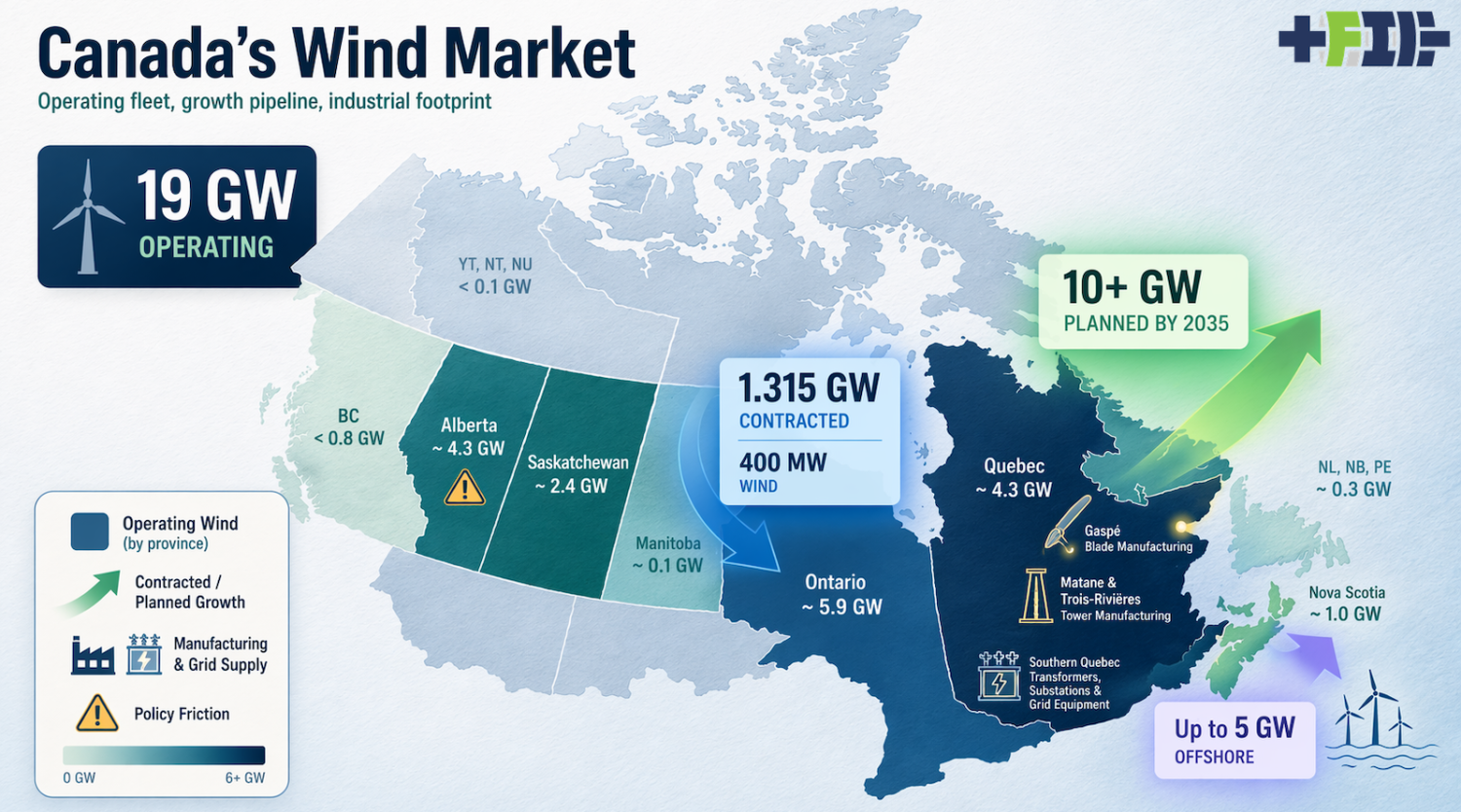 The New Geography Of Wind Power In Canada