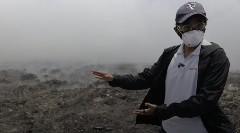 Earth Day In The Philippines Overshadowed By Toxic Smoke From A Burning Dumpsite