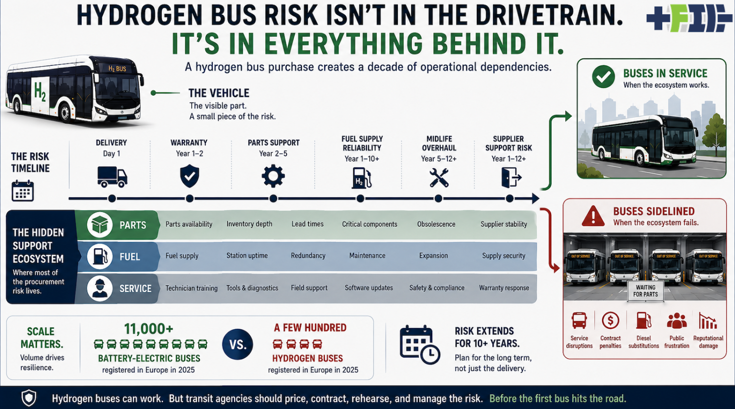 Vienna’s Hydrogen Bus Failure Is A Warning To Transit Agencies